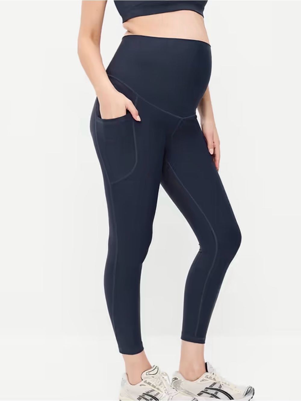 Old Navy Powersoft Maternity Leggings- Full Panel